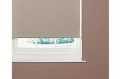 HOME Thermal Blackout Roller Blind - 3ft - Cafe Mocha.